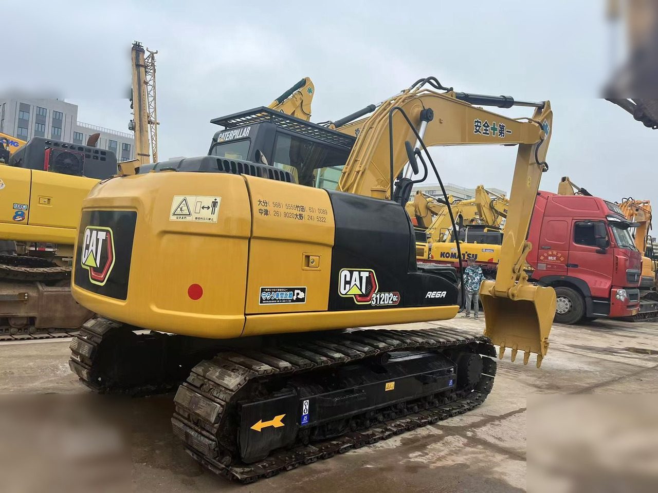 CATERPILLAR 312D2 GC - Crawler excavator: picture 1 CATERPILLAR 312D2 GC - Crawler excavator: picture 1