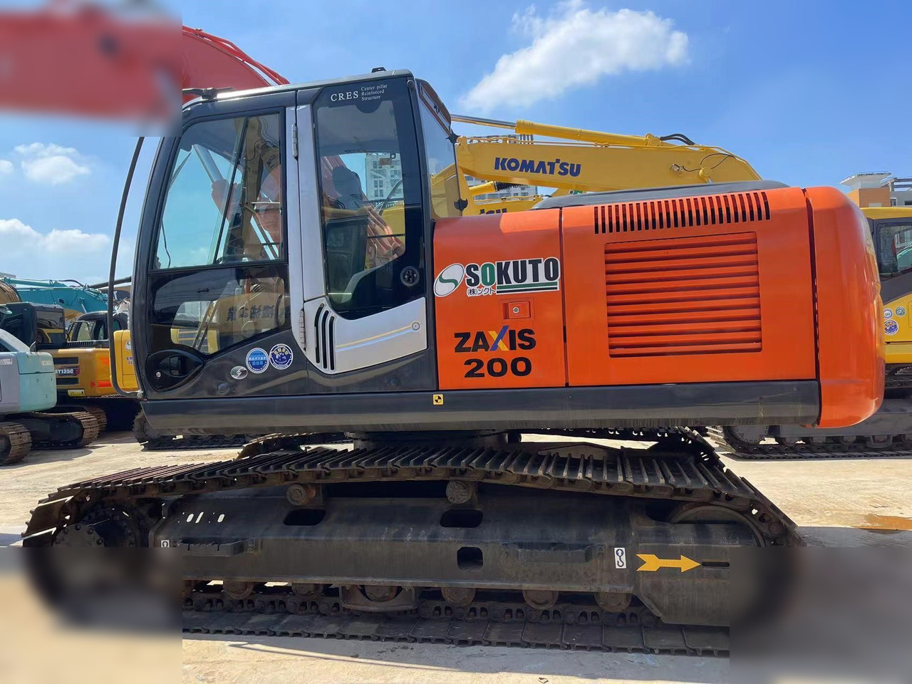 HITACHI ZX200-3 - Crawler excavator: picture 4 HITACHI ZX200-3 - Crawler excavator: picture 4