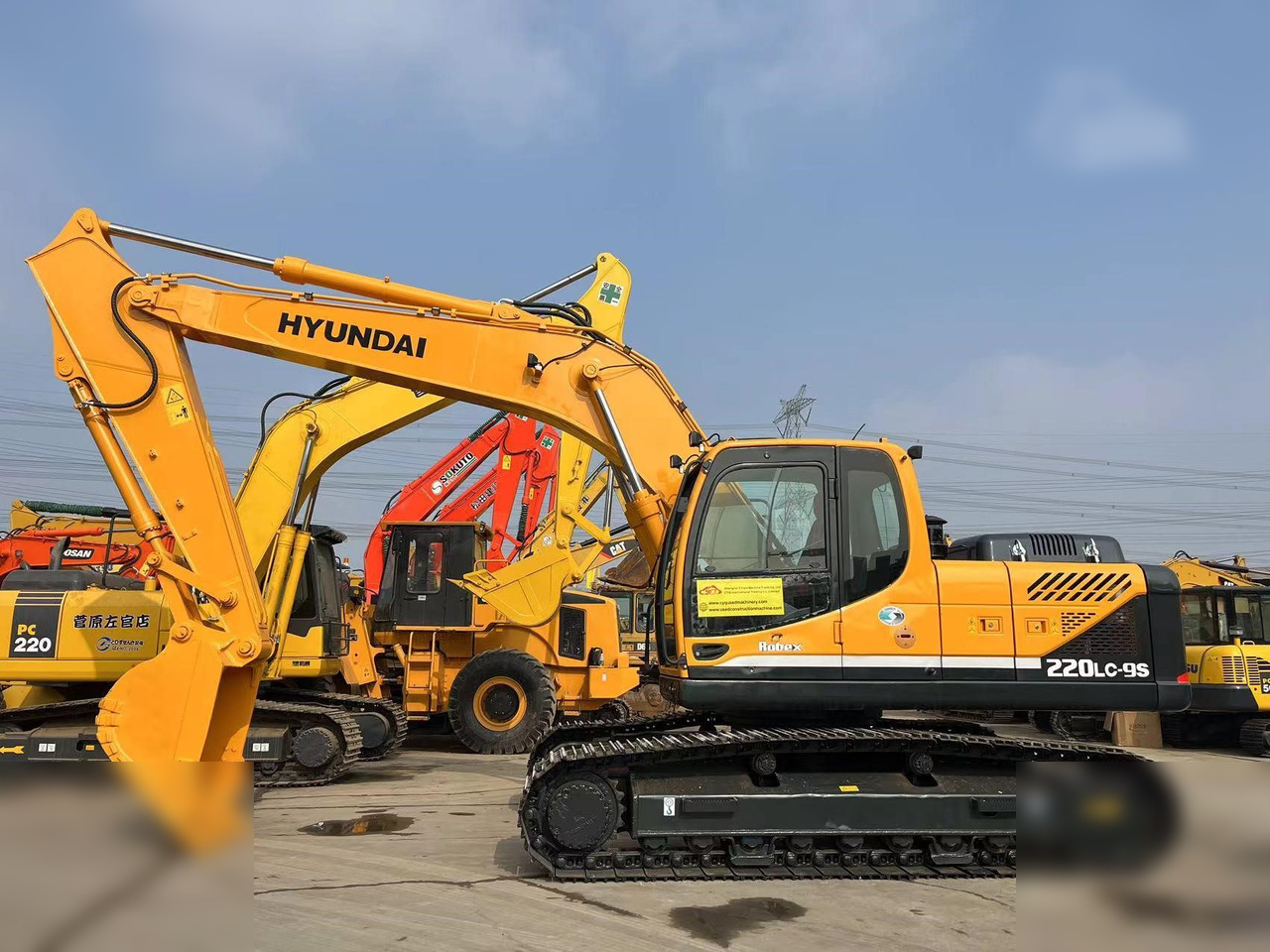 HYUNDAI ROBEX 220 LC-9S - Crawler excavator: picture 4 HYUNDAI ROBEX 220 LC-9S - Crawler excavator: picture 4