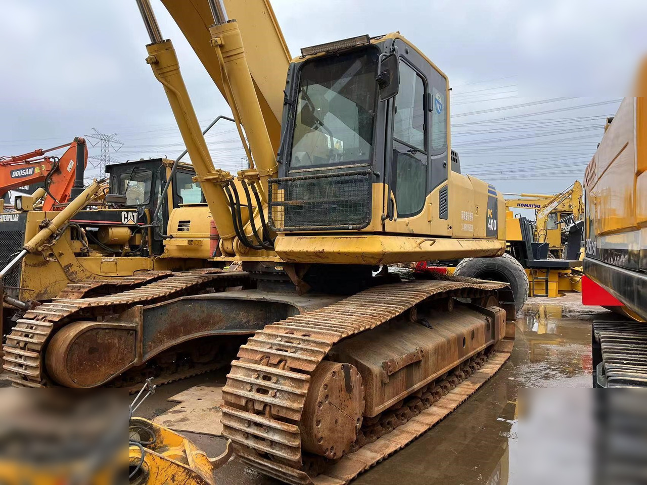 KOMATSU PC400-8 - Crawler excavator: picture 5 KOMATSU PC400-8 - Crawler excavator: picture 5