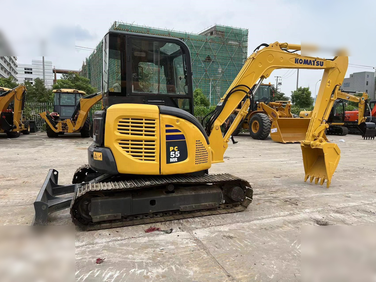 KOMATSU PC55MR-2 - Mini excavator: picture 1 KOMATSU PC55MR-2 - Mini excavator: picture 1