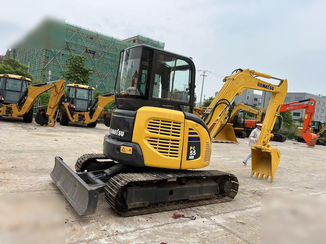 KOMATSU PC55MR-2 - Mini excavator: picture 3 KOMATSU PC55MR-2 - Mini excavator: picture 3