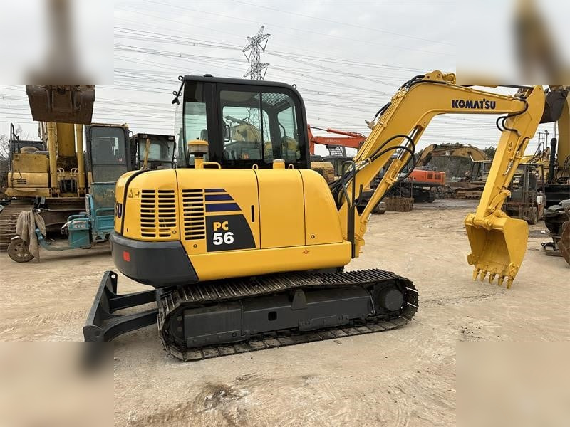 KOMATSU PC56-7 - Mini excavator: picture 3 KOMATSU PC56-7 - Mini excavator: picture 3