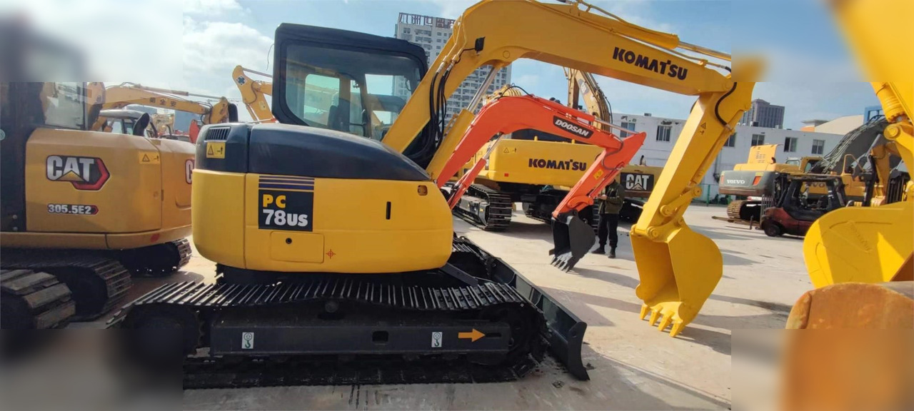 KOMATSU PC78US-6 - Crawler excavator: picture 1 KOMATSU PC78US-6 - Crawler excavator: picture 1