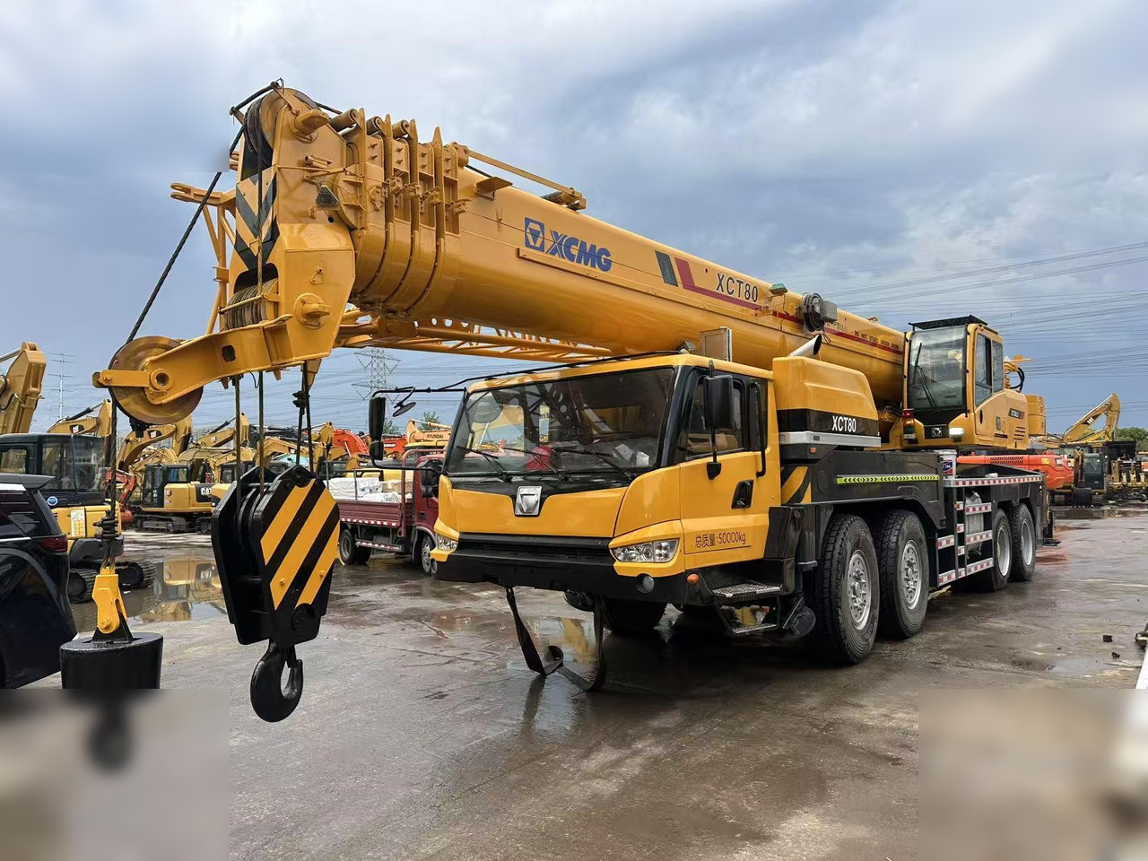 XCMG XCT80L5 - Mobile crane: picture 4 XCMG XCT80L5 - Mobile crane: picture 4