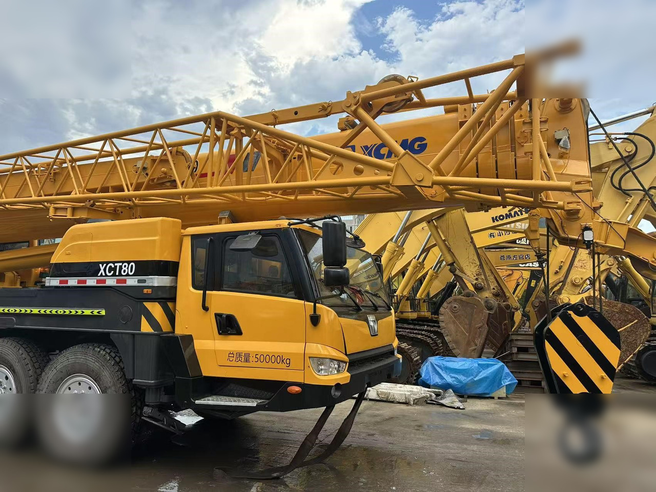 XCMG XCT80L5 - Mobile crane: picture 5 XCMG XCT80L5 - Mobile crane: picture 5