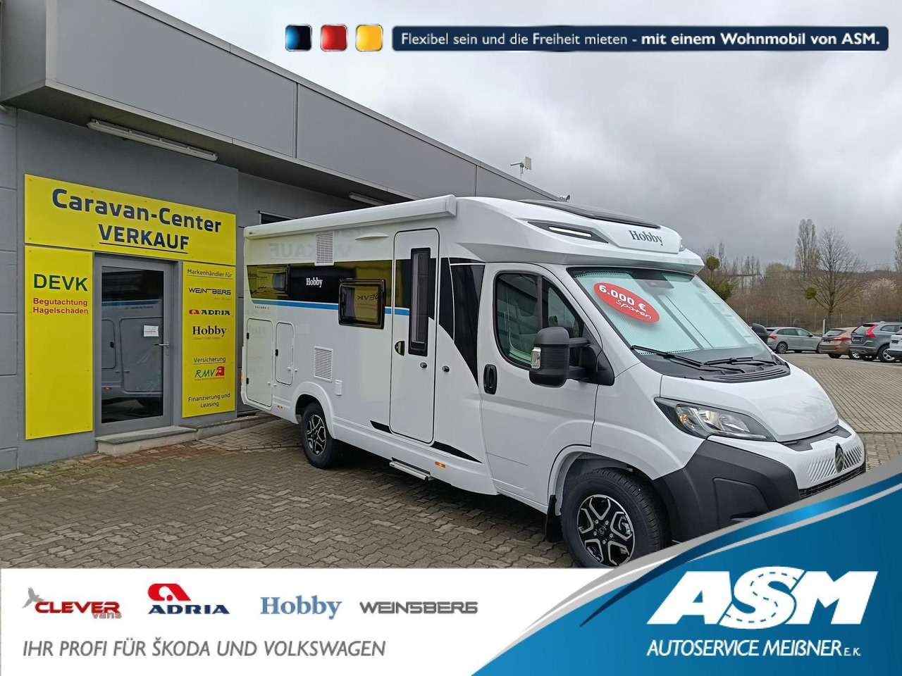 Hobby Ontour C680 GE*AUTOMATIK*LITHIUM*MARKISE*SOFORT* - Semi-integrated motorhome: picture 1 Hobby Ontour C680 GE*AUTOMATIK*LITHIUM*MARKISE*SOFORT* - Semi-integrated motorhome: picture 1