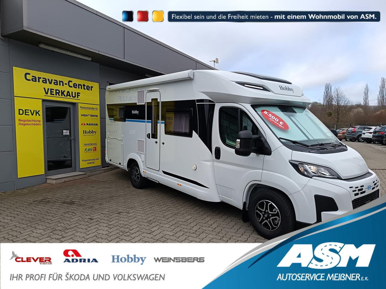 Hobby Ontour T 700 FH*180PS*CAMPERNET*LITHIUM*MARKISE* - Semi-integrated motorhome: picture 1 Hobby Ontour T 700 FH*180PS*CAMPERNET*LITHIUM*MARKISE* - Semi-integrated motorhome: picture 1