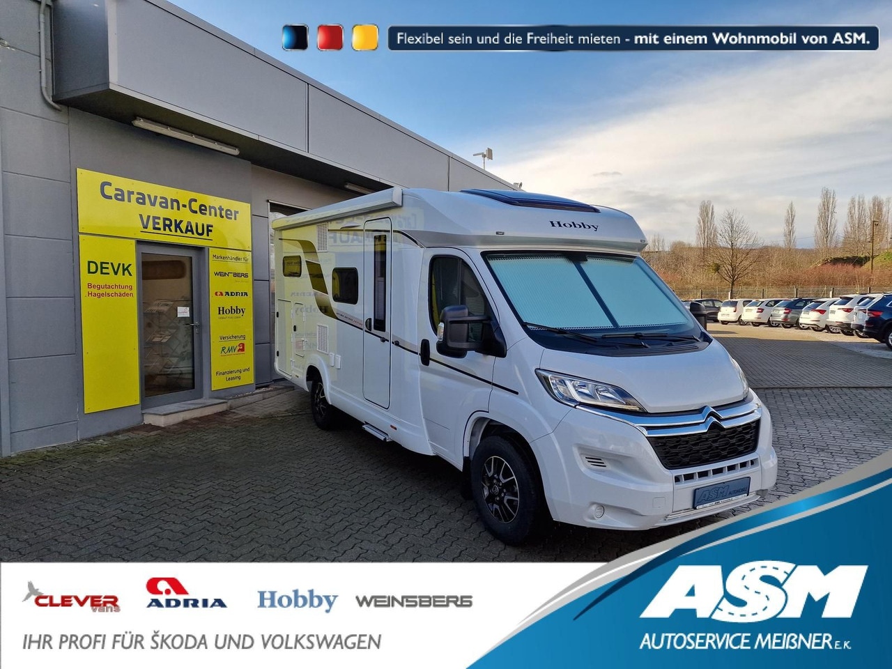 Hobby Optima V65 GE Ontour Edition*MARKISE*TV*SOFORT* - Semi-integrated motorhome: picture 1 Hobby Optima V65 GE Ontour Edition*MARKISE*TV*SOFORT* - Semi-integrated motorhome: picture 1