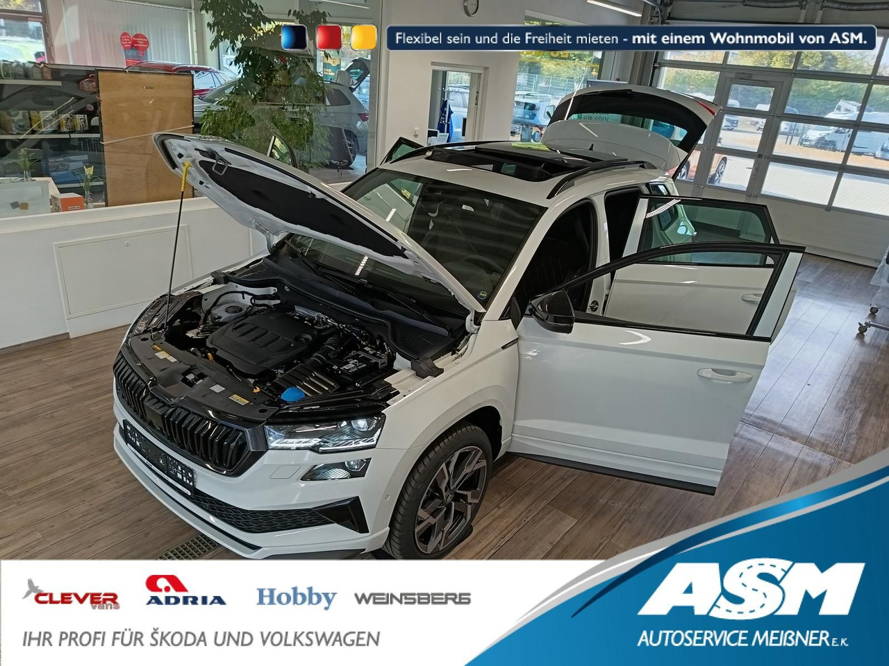 Skoda Karoq Sportline 2,0 TDI DSG 4x4*AHK*PSD*STD.HZG* - SUV: picture 1 Skoda Karoq Sportline 2,0 TDI DSG 4x4*AHK*PSD*STD.HZG* - SUV: picture 1