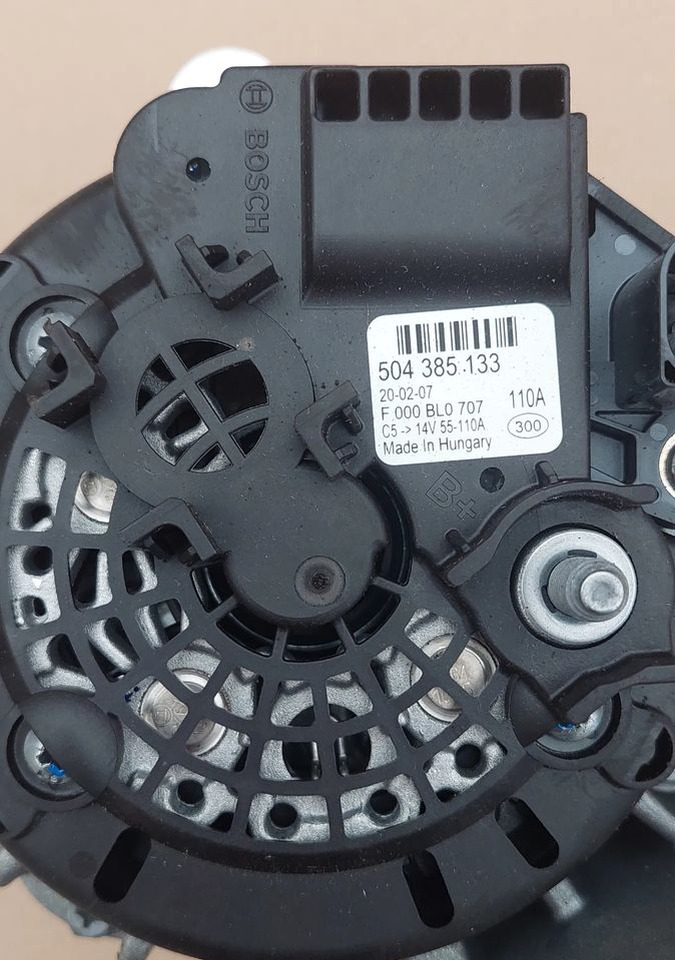 ALTERNATOR BOSCH NOWY - Alternator: picture 3 ALTERNATOR BOSCH NOWY - Alternator: picture 3