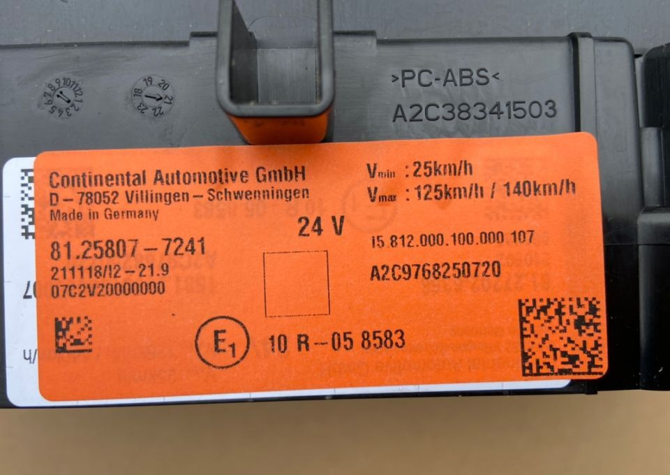 Licznik MAN TG3 TGX nowy model zegary - Dashboard for Truck: picture 3 Licznik MAN TG3 TGX nowy model zegary - Dashboard for Truck: picture 3