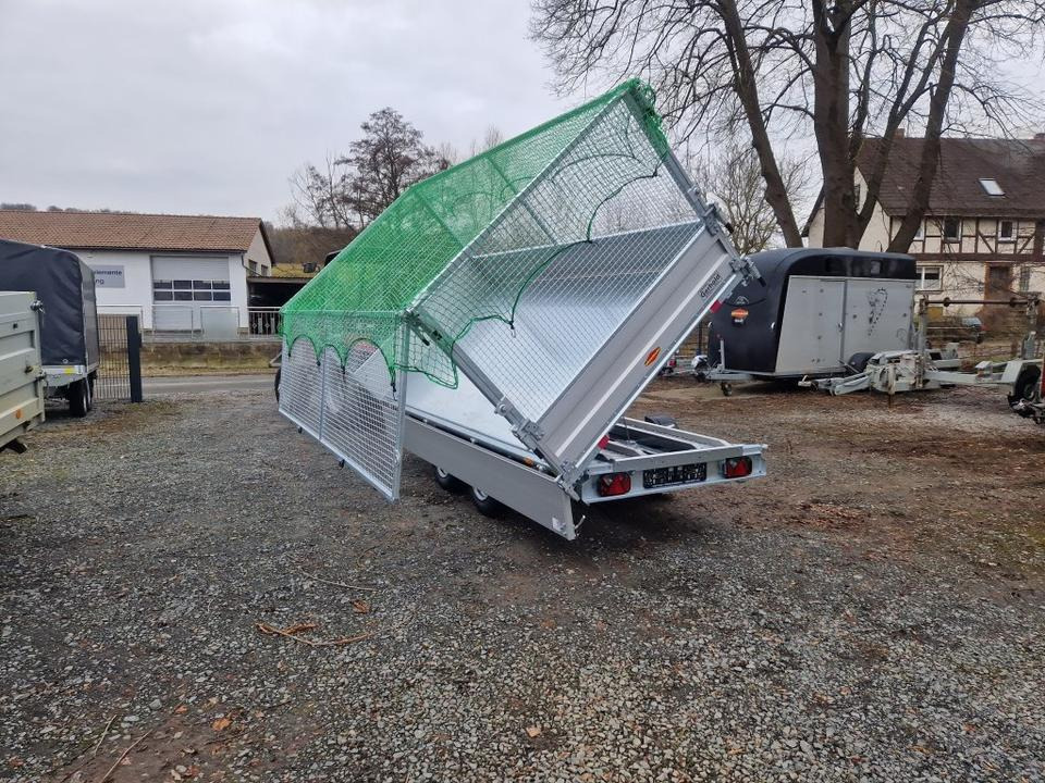 Tipper trailer Böckmann DK-AL 3718/35 P Dreiseitenkipper Kipper Gitteraufsatz: picture 12