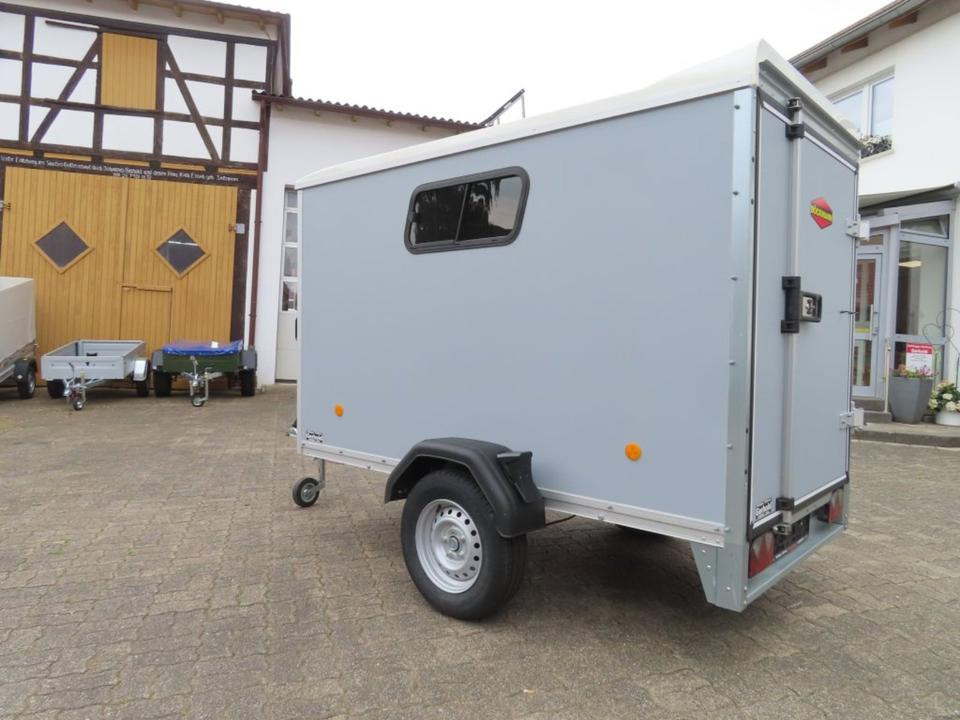 Böckmann KT 2513/135 PKW-Anhänger Kofferanhänger Fenster 100km/h - Closed box trailer: picture 2 Böckmann KT 2513/135 PKW-Anhänger Kofferanhänger Fenster 100km/h - Closed box trailer: picture 2
