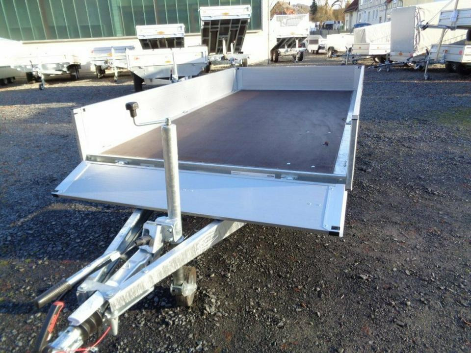 Dropside/ Flatbed trailer Böckmann PKW-Anhänger, 2,0 to. Hochlader,Staubox, Containernetz: picture 7 Dropside/ Flatbed trailer Böckmann PKW-Anhänger, 2,0 to. Hochlader,Staubox, Containernetz: picture 7