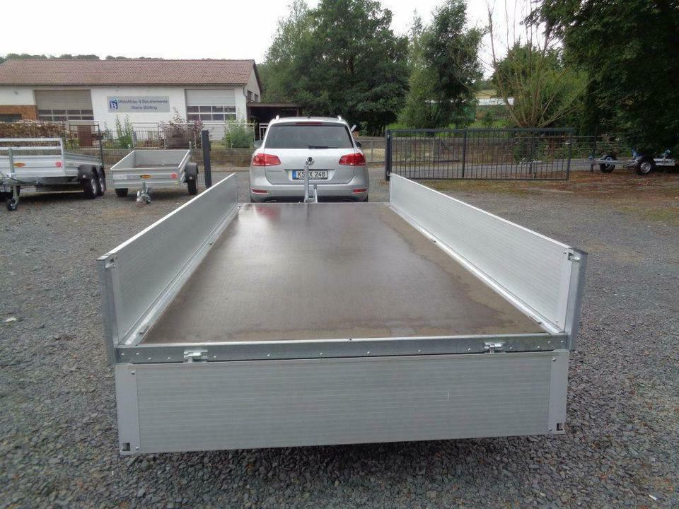 Böckmann PKW-Anhänger 2700 kg 13 Zoll-Räder Hochlader, sofort - Dropside/ Flatbed trailer: picture 5 Böckmann PKW-Anhänger 2700 kg 13 Zoll-Räder Hochlader, sofort - Dropside/ Flatbed trailer: picture 5