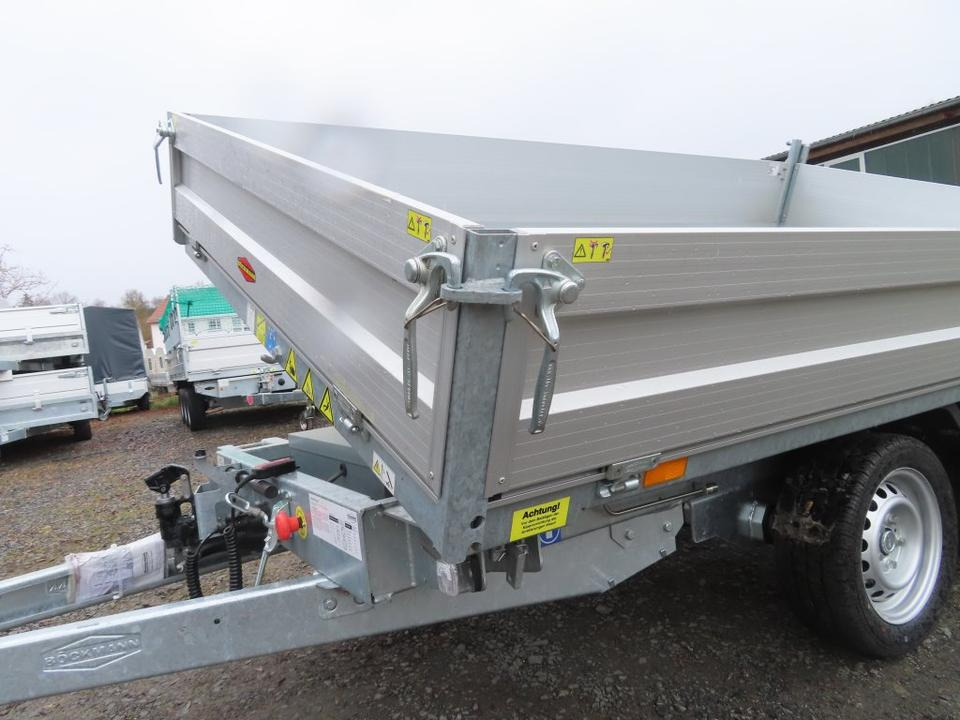 Tipper trailer Böckmann PKW Anhänger, Dreiseitenkipper, 3,0 to. Elektrokipper,: picture 14