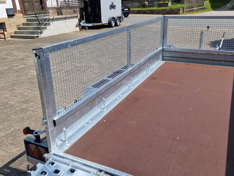 Böckmann PKW-Anhänger Maschinentransporter Gitteraufsatz 3,5t - Plant trailer: picture 4 Böckmann PKW-Anhänger Maschinentransporter Gitteraufsatz 3,5t - Plant trailer: picture 4