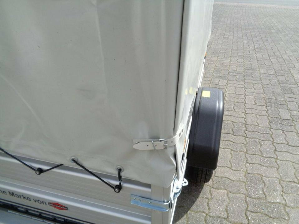 Car trailer Pkw Anhänger, 750 kg, Alu Plane und Spriegel 100 km/h: picture 8