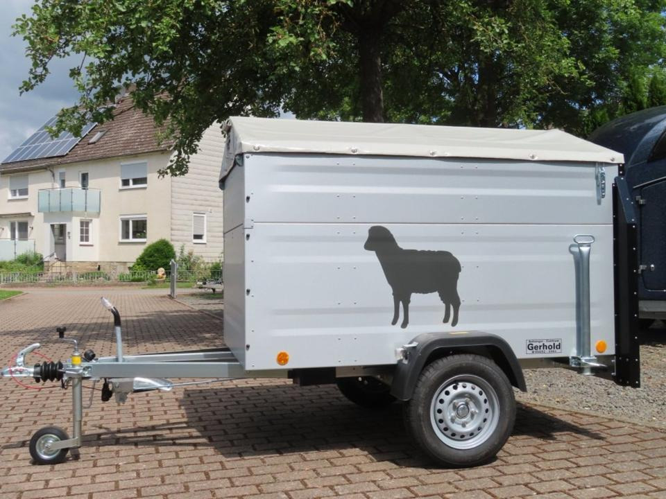 TPV  Kleinviehanhänger 1,0t Flügeltür Viehanhänger Ziegen Schafe - Livestock trailer: picture 2 TPV  Kleinviehanhänger 1,0t Flügeltür Viehanhänger Ziegen Schafe - Livestock trailer: picture 2