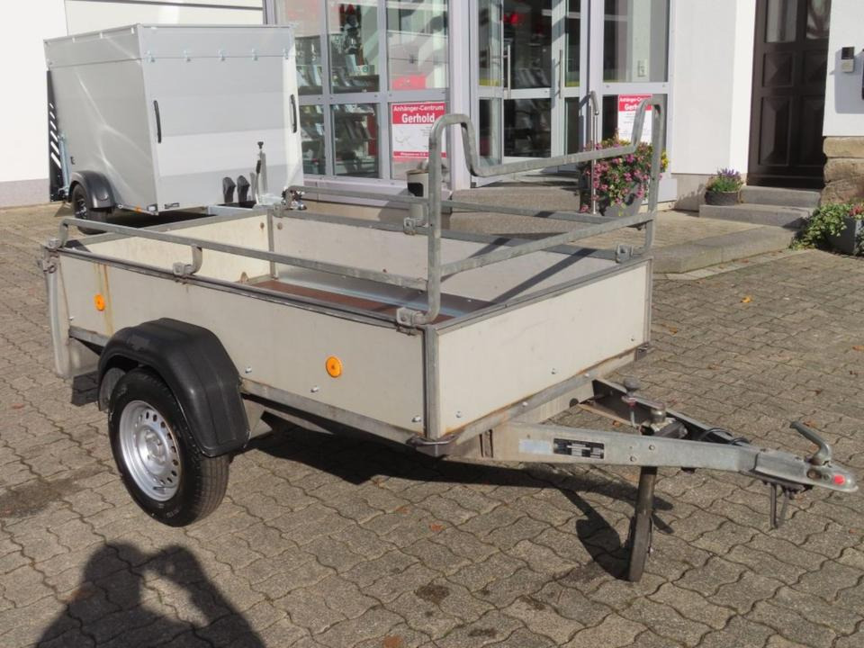Westfalia, PKW Anhänger, 750 Kg, Stirn u. Seitenwandgalerie - Car trailer: picture 1 Westfalia, PKW Anhänger, 750 Kg, Stirn u. Seitenwandgalerie - Car trailer: picture 1