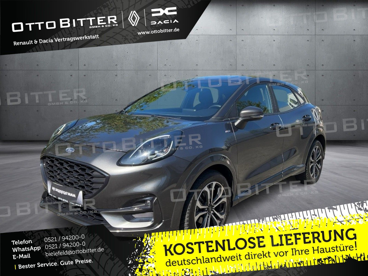 Ford Puma 1.0 EcoBoost ST-LINE 7-DSG AUTOMATIK SITZH - Car: picture 1 Ford Puma 1.0 EcoBoost ST-LINE 7-DSG AUTOMATIK SITZH - Car: picture 1