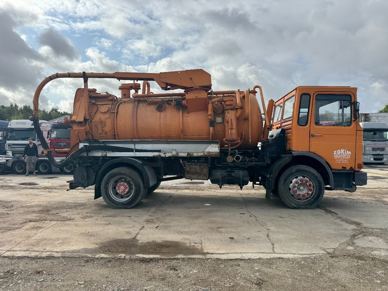 MAN 16.168 (8000L / BIG AXLE & STEEL SUSPENSION / GRAND PONT & SUSPENSION LAMES) - Vacuum truck: picture 4 MAN 16.168 (8000L / BIG AXLE & STEEL SUSPENSION / GRAND PONT & SUSPENSION LAMES) - Vacuum truck: picture 4