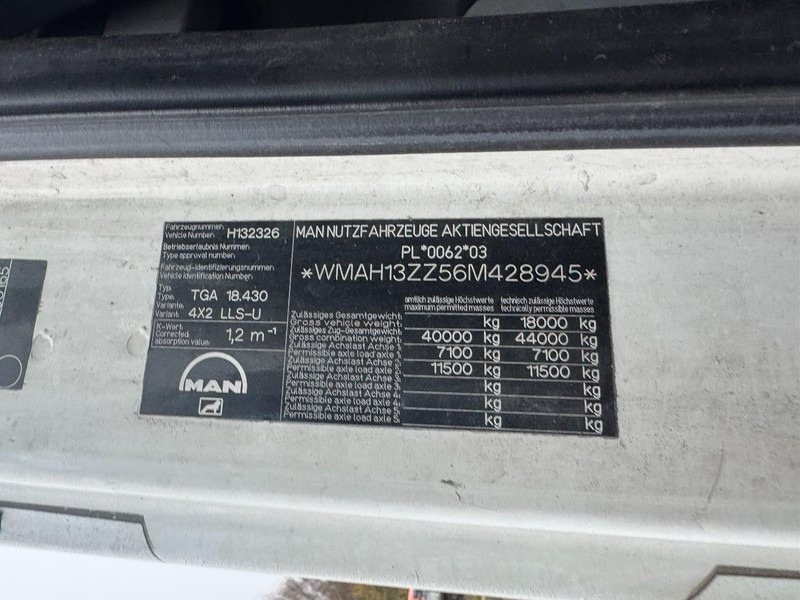 Tractor unit MAN TGA 18.430 (MANUAL GEARBOX / BOITE MANUELLE): picture 16