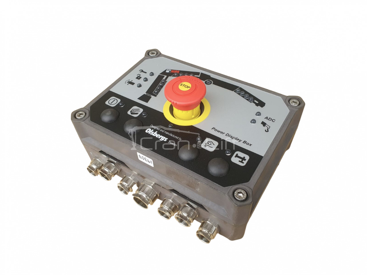 Komputer Hiab, panel zewnętrzny Olsbergs PDB, Box 9853391 - Electrical system for Loader crane: picture 4 Komputer Hiab, panel zewnętrzny Olsbergs PDB, Box 9853391 - Electrical system for Loader crane: picture 4