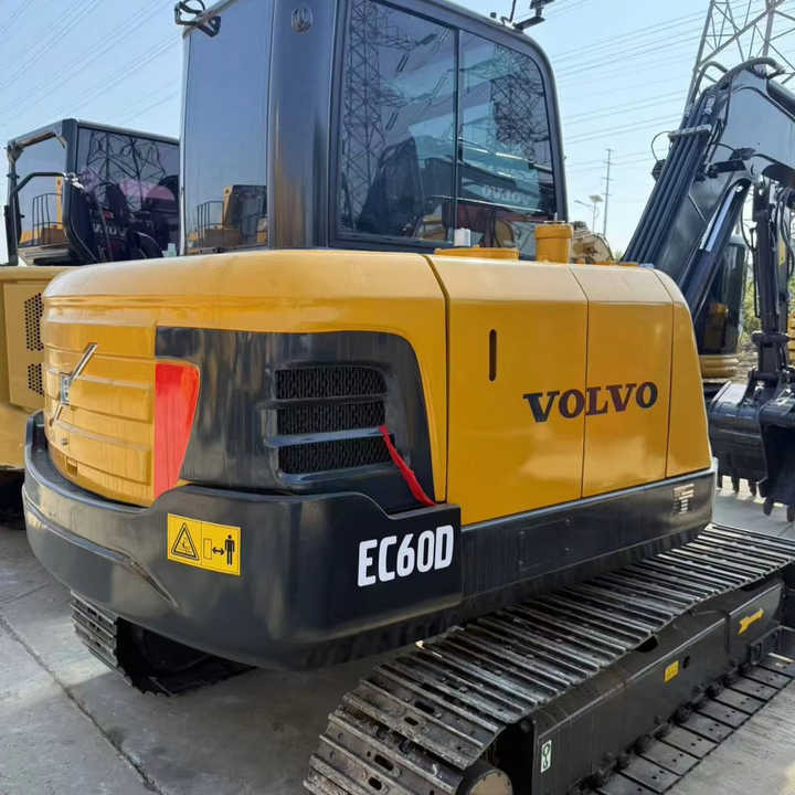 High Quality Used Volvo EC60D Excavator for Sale 6 Ton Compact Machine, Excellent Condition, Ready for Work! - Crawler excavator: picture 1 High Quality Used Volvo EC60D Excavator for Sale 6 Ton Compact Machine, Excellent Condition, Ready for Work! - Crawler excavator: picture 1