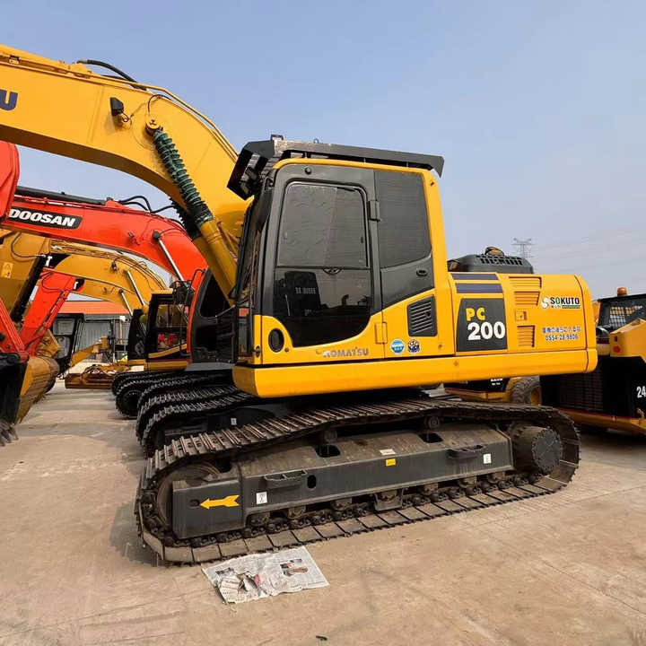 PC200-8 Low Working Hour Second Hand 20 Ton Excavator Komatsu Pc200-8 Crawler Excavator Used Komatsu Excavator PC200-8N1 - Excavator: picture 1 PC200-8 Low Working Hour Second Hand 20 Ton Excavator Komatsu Pc200-8 Crawler Excavator Used Komatsu Excavator PC200-8N1 - Excavator: picture 1