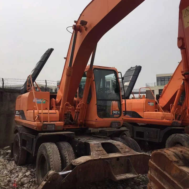 Used Digger Doosan Dh210w-7 Construction Machinery Construction Digger Used Doosan Dh210w-7 Cheap Excavator - Wheel excavator: picture 1 Used Digger Doosan Dh210w-7 Construction Machinery Construction Digger Used Doosan Dh210w-7 Cheap Excavator - Wheel excavator: picture 1