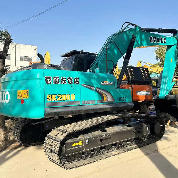 Used High-quality Original Japan Kobelco Sk200-8 Crawler Excavator in Hefei - Crawler excavator: picture 1 Used High-quality Original Japan Kobelco Sk200-8 Crawler Excavator in Hefei - Crawler excavator: picture 1