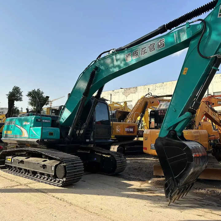 Used High-quality Original Japan Kobelco Sk200-8 Crawler Excavator in Hefei - Crawler excavator: picture 4 Used High-quality Original Japan Kobelco Sk200-8 Crawler Excavator in Hefei - Crawler excavator: picture 4