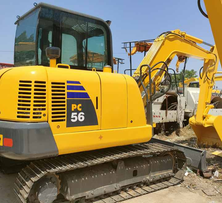 Used Komatsu PC56 Mini Excavator-Affordable,Durable,Reliable,Compact,and Efficient Construction Machinery - Mini excavator: picture 1 Used Komatsu PC56 Mini Excavator-Affordable,Durable,Reliable,Compact,and Efficient Construction Machinery - Mini excavator: picture 1