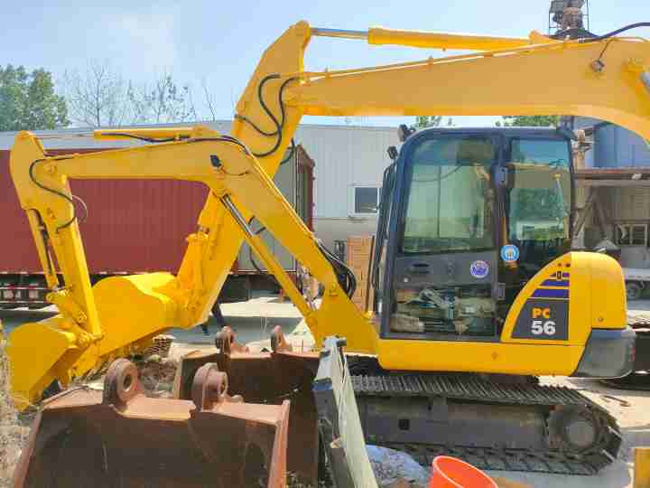 Used Komatsu PC56 Mini Excavator-Affordable,Durable,Reliable,Compact,and Efficient Construction Machinery - Excavator: picture 4 Used Komatsu PC56 Mini Excavator-Affordable,Durable,Reliable,Compact,and Efficient Construction Machinery - Excavator: picture 4