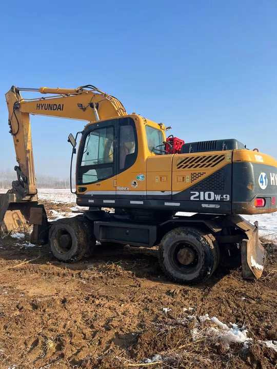 Used Korea Brand Original hyundai 210w-9 Wheel Excavator for Sale Used hyundai Wheel Excavator - Wheel excavator: picture 5 Used Korea Brand Original hyundai 210w-9 Wheel Excavator for Sale Used hyundai Wheel Excavator - Wheel excavator: picture 5