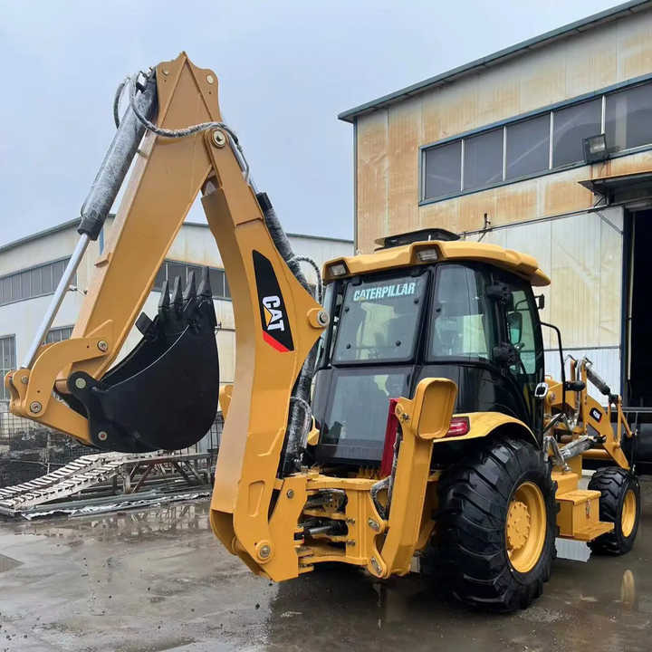 Used Wheel Loader CAT420F Caterpillar 420F Construction Machinery Mini Wheel Skid Steer Loader in Stock - Backhoe loader: picture 3 Used Wheel Loader CAT420F Caterpillar 420F Construction Machinery Mini Wheel Skid Steer Loader in Stock - Backhoe loader: picture 3