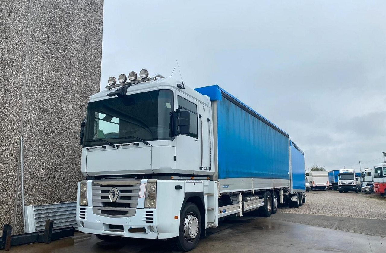 RENAULT 460.26 SCARRABILE CASSONE CENTINATO - Curtainsider truck: picture 1 RENAULT 460.26 SCARRABILE CASSONE CENTINATO - Curtainsider truck: picture 1