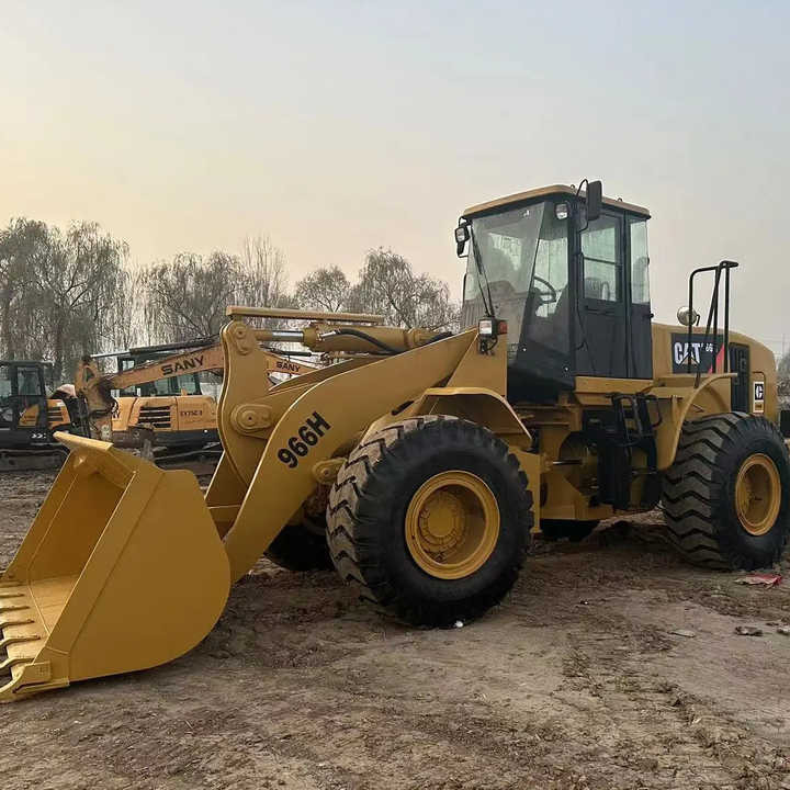 99%New Loaders Cat 966H High Efficiency Wheel Loader Cat 966H Powerful Chinese Made Front Loader Road Machine - Backhoe loader: picture 4 99%New Loaders Cat 966H High Efficiency Wheel Loader Cat 966H Powerful Chinese Made Front Loader Road Machine - Backhoe loader: picture 4