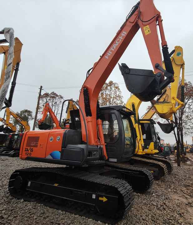 Crawler excavator Original Hitachi ZX120 Crawler Excavator Low Hours Perfect for Various Projects Available Used Excavators for Sale: picture 6