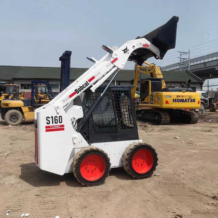 Used Bob Cat Bob Cat S160 Used Mini Skid Steer Wheel Loader Multifunctional Track Loaders Bobcat S160 2.7 Ton - Wheel loader: picture 1 Used Bob Cat Bob Cat S160 Used Mini Skid Steer Wheel Loader Multifunctional Track Loaders Bobcat S160 2.7 Ton - Wheel loader: picture 1