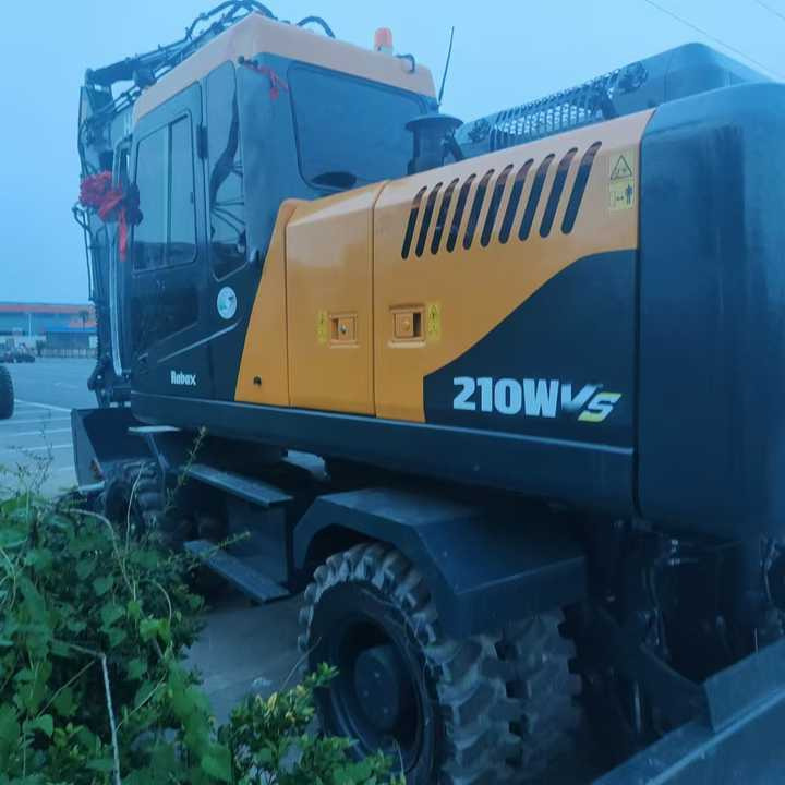Used Hyundai 210w 20T Second Hand Korea Original Large Wheel Excavator Mining Construction Excavators Hot Sale 210w 220 225 30t - Excavator: picture 3 Used Hyundai 210w 20T Second Hand Korea Original Large Wheel Excavator Mining Construction Excavators Hot Sale 210w 220 225 30t - Excavator: picture 3