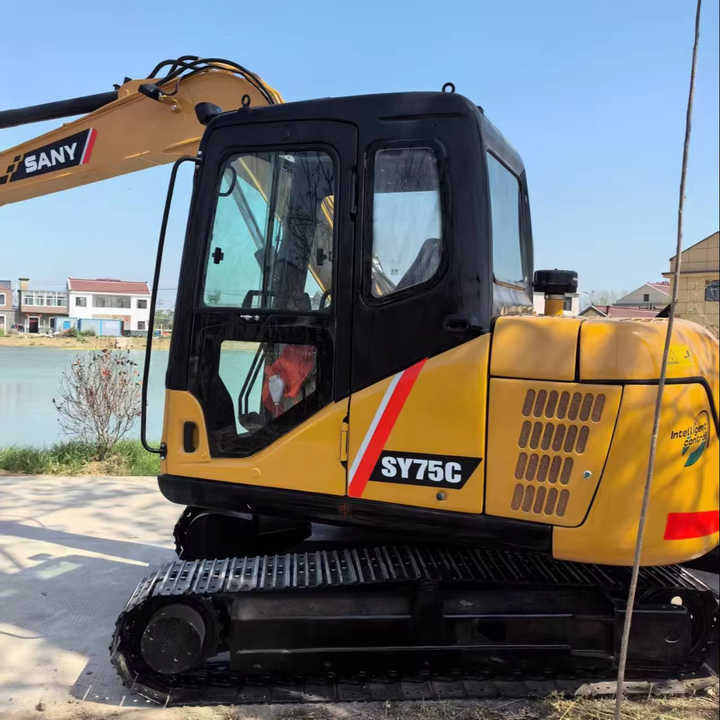 Used Sany SY75C Small Hydraulic Excavator with Very Few Hours of Use and Superior Performance Hot Sale - Mini excavator: picture 1 Used Sany SY75C Small Hydraulic Excavator with Very Few Hours of Use and Superior Performance Hot Sale - Mini excavator: picture 1