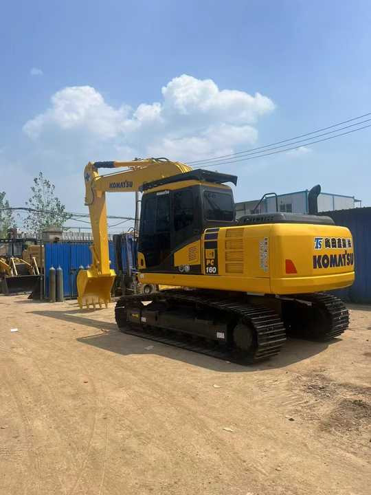 Used komatsu Pc160-7 Crawler Excavator Japan Original 16 Ton komatsu Crawler Excavator Construction Machine for Sale - Crawler excavator: picture 2 Used komatsu Pc160-7 Crawler Excavator Japan Original 16 Ton komatsu Crawler Excavator Construction Machine for Sale - Crawler excavator: picture 2