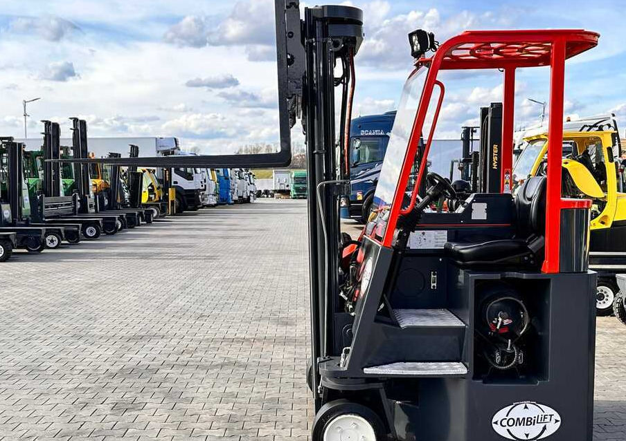 4-way reach truck Combilift C3000CB / LPG / TRIPLEX / 5500MM / FREE LIFT / SIDE SHIFT + FORK POSITIONER / LIKE NEW: picture 14