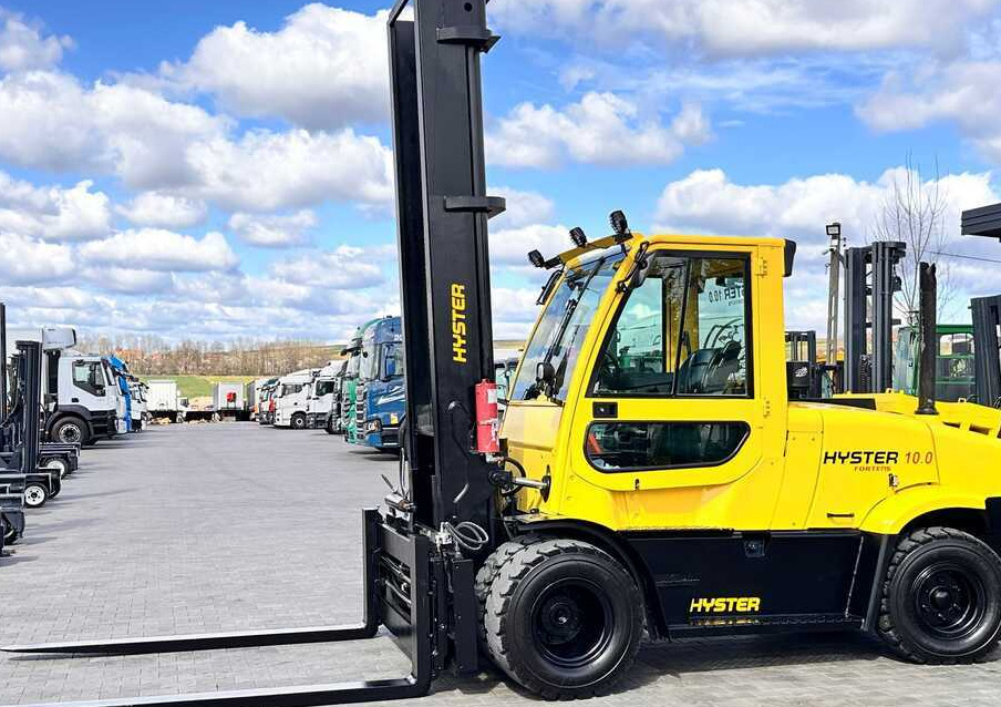 Hyster HYSTER H10.0 FT9 / FORKS 2200MM / POSITIONER / SIDE SHIFT / VALID UDT / 5500MM - Diesel forklift: picture 2 Hyster HYSTER H10.0 FT9 / FORKS 2200MM / POSITIONER / SIDE SHIFT / VALID UDT / 5500MM - Diesel forklift: picture 2
