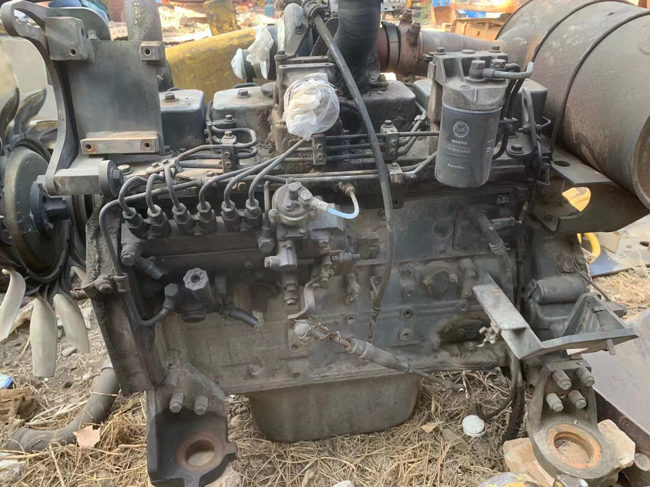 KOMATSU 6D102 - Engine for Excavator: picture 4 KOMATSU 6D102 - Engine for Excavator: picture 4
