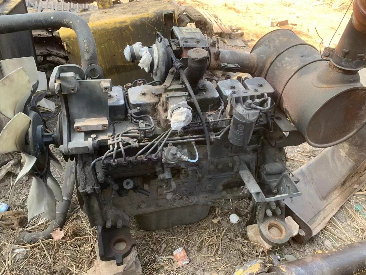 KOMATSU 6D102 - Engine for Excavator: picture 1 KOMATSU 6D102 - Engine for Excavator: picture 1