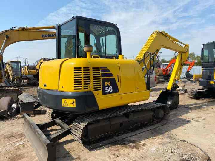 Cheap Used Komatsu PC56 Crawler Excavator with High Efficiency Used Heavy Machinery Komatsu P56 Digger Cheap for Sale - Crawler excavator: picture 2 Cheap Used Komatsu PC56 Crawler Excavator with High Efficiency Used Heavy Machinery Komatsu P56 Digger Cheap for Sale - Crawler excavator: picture 2